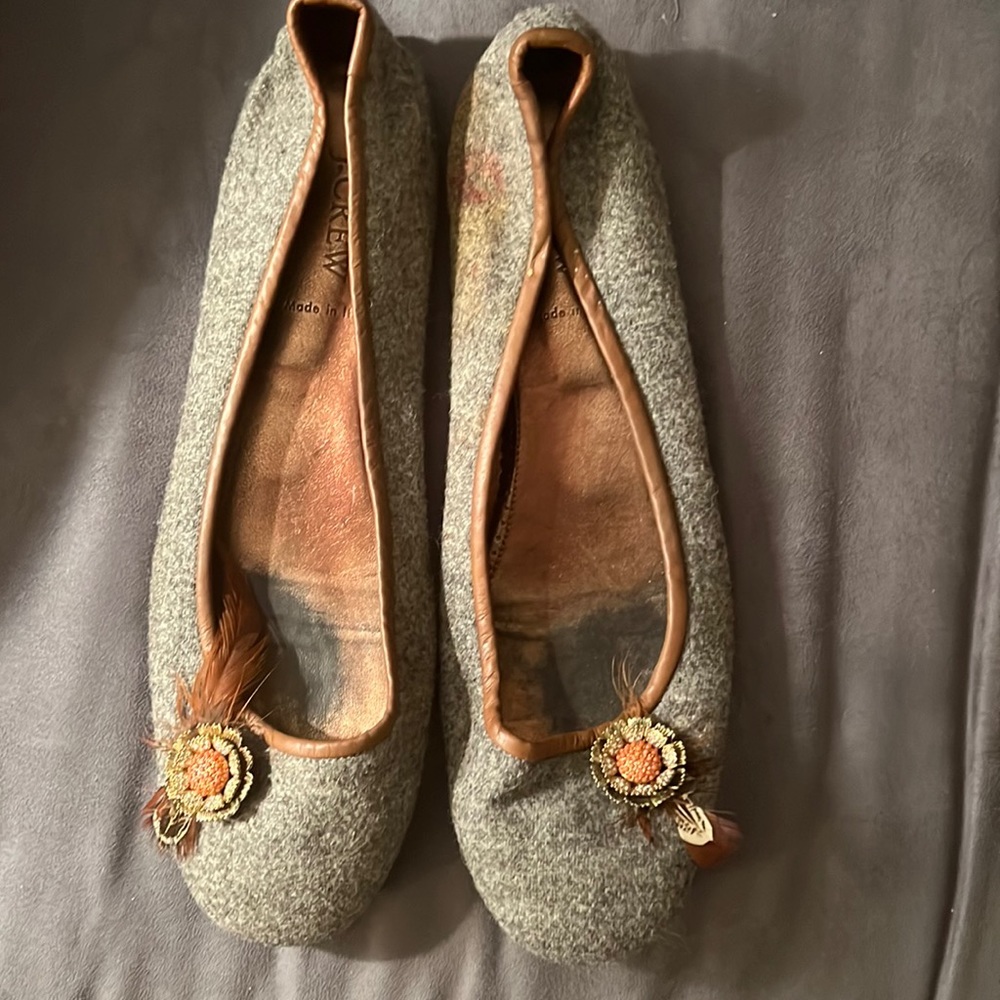 Rare J Crew Ballerina Flats